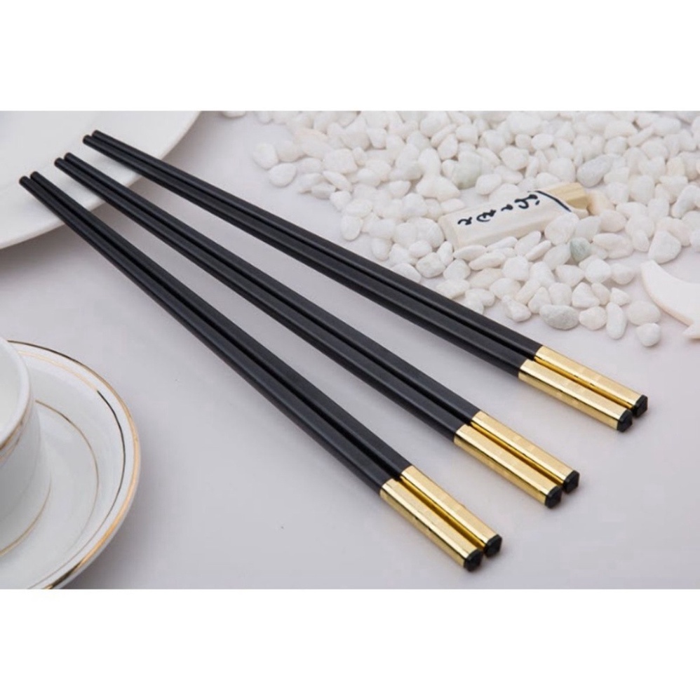 Set 10 đôi đũa hợp kim hàn quốc #shopbaby1122