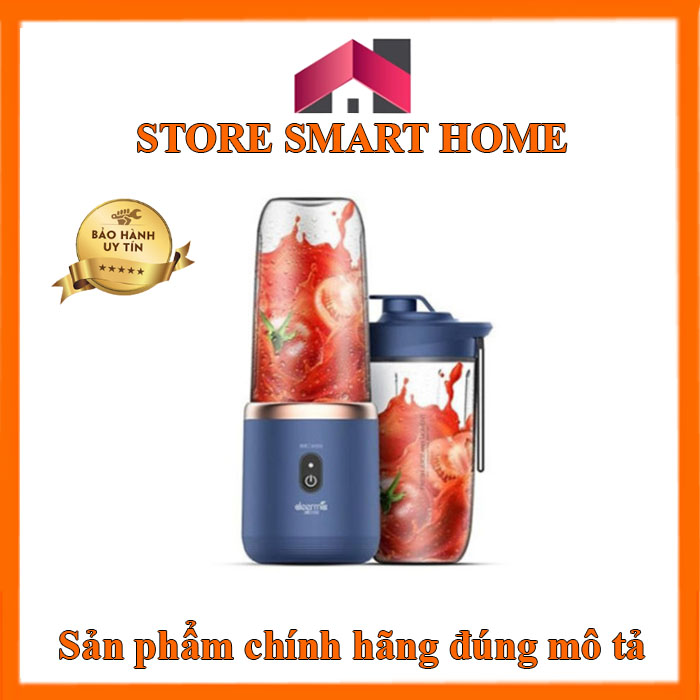Máy xay sinh tố cầm tay deerma mini juice blender tiện dụng thông minh dem-nu06 - store smart home