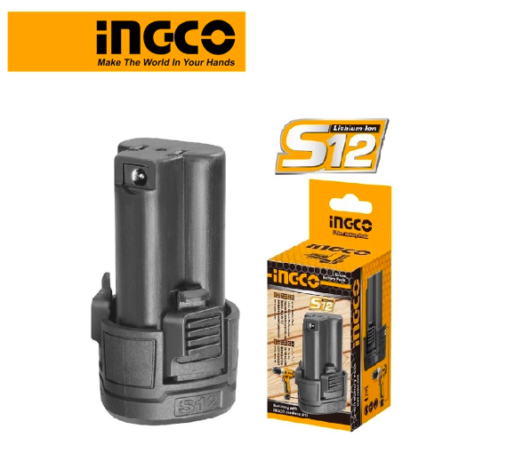 Pin sạc máy khoan 12v ingco fbli12152 - s12v