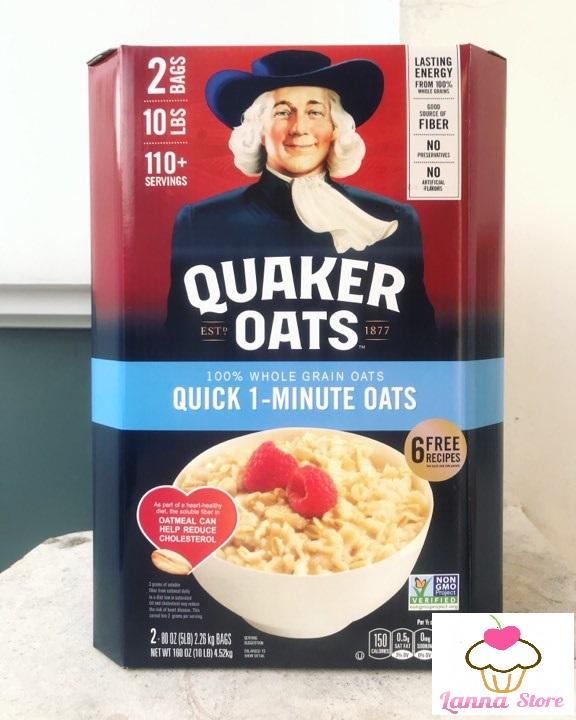 [HÀNG CHUẨN MỸ] Thùng yến mạch Mỹ Quaker Oats (cán vỡ)