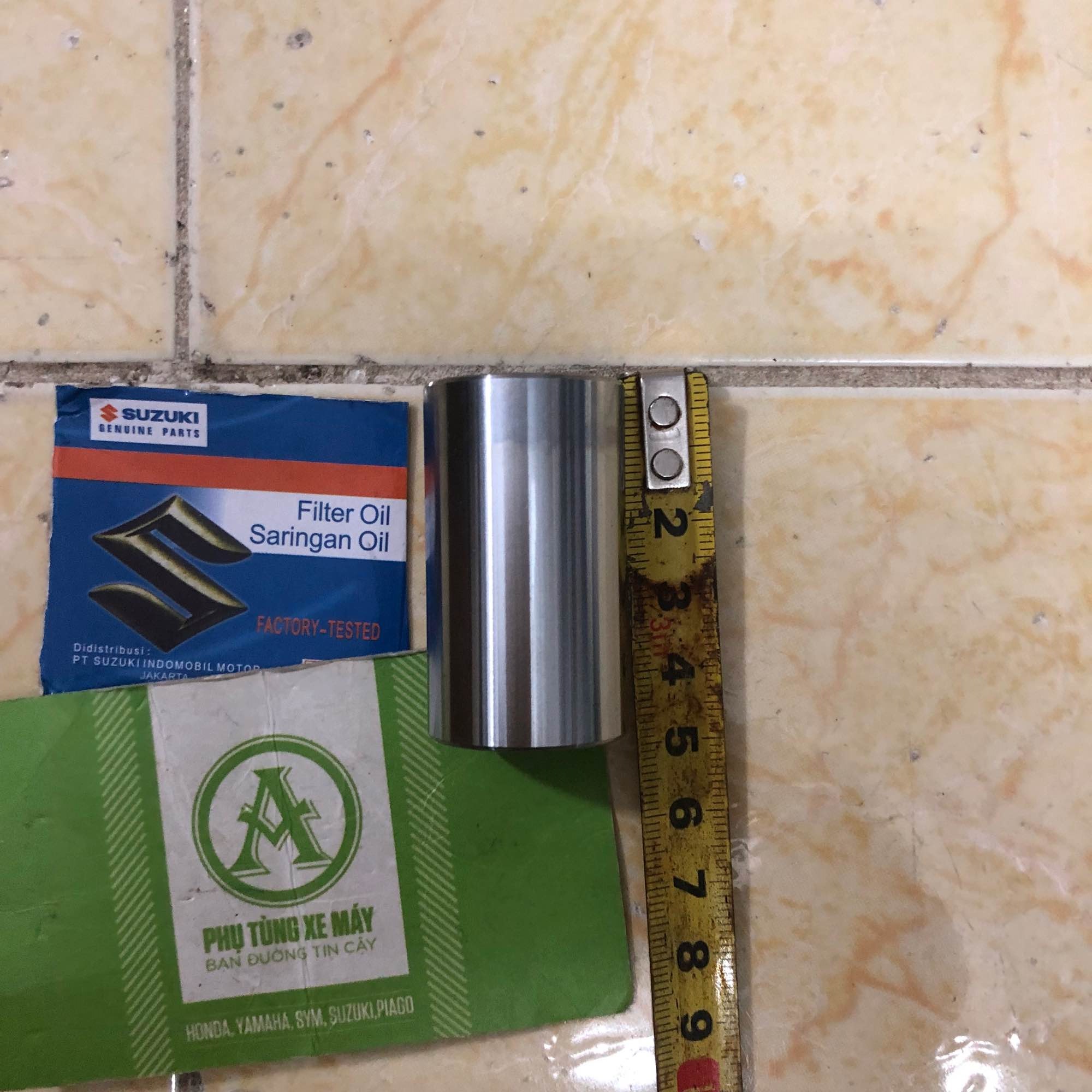 1 Ắc nồi trước xe tay ga Hayate loại 1