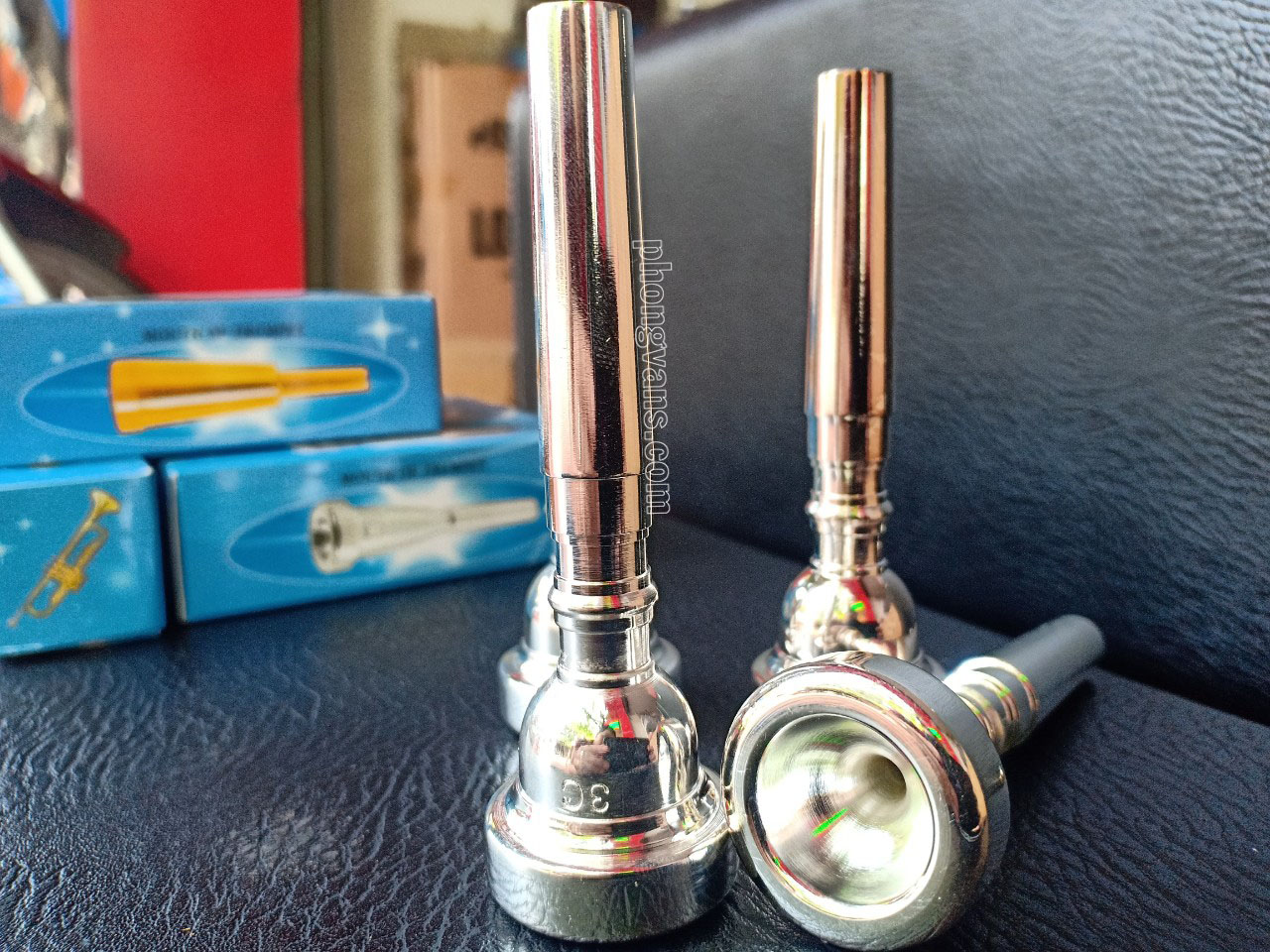 Bán sỉ búp thổi kèn trumpet 3c-5c-7c bạc