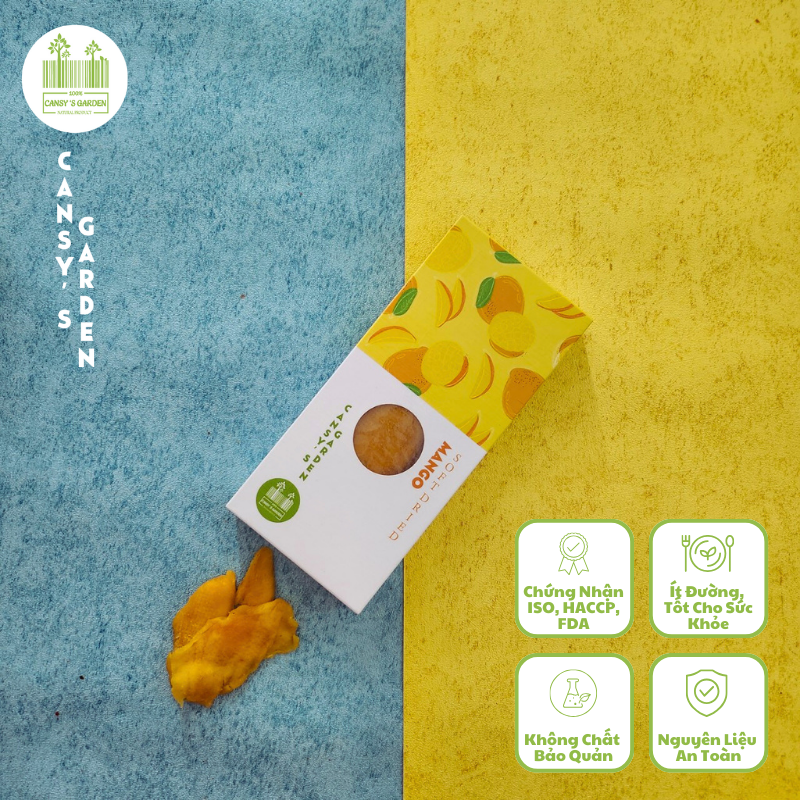 Xoài sấy dẻo - Hộp 180gr