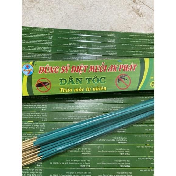 Hộp 30 que hương muỗi thảo mộc tự nhiên an phát - Dũng sỹ diệt muỗi an toàn hiệu quả