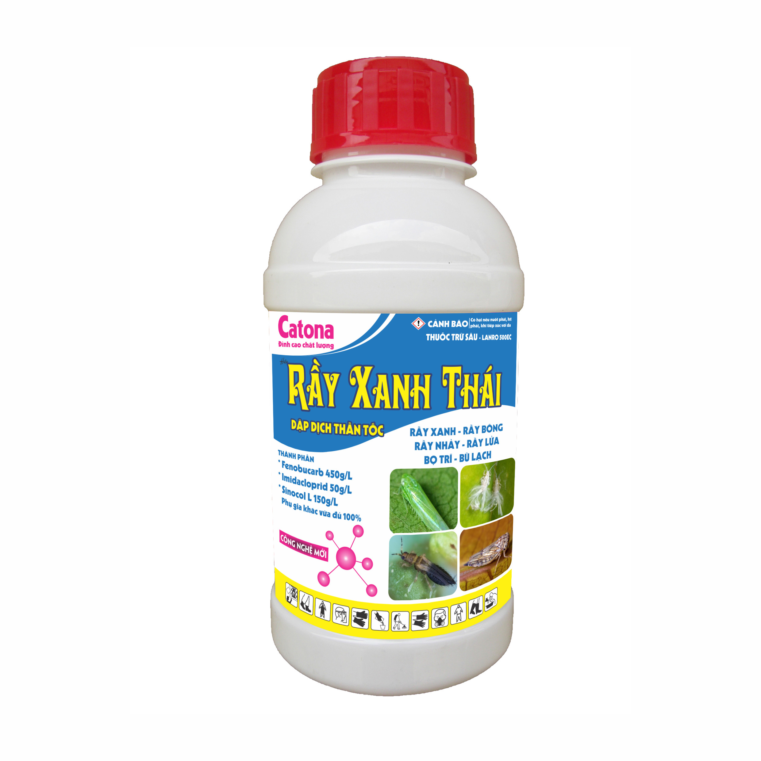 Rầy Xanh Thái 450ml - Phòng trừ: Rầy xanh, rầy bông, rầy phấn, rầy nhảy, rầy lửa, bọ trĩ, bù lạch