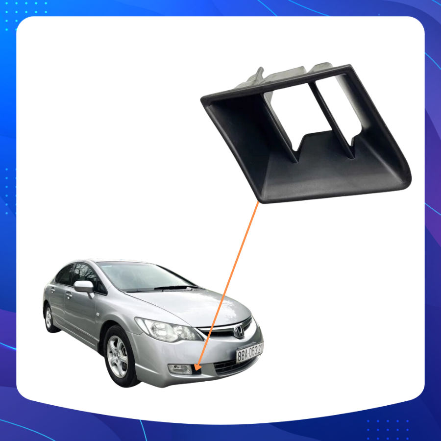 Ốp đèn gầm honda civic 2006 2007 2008