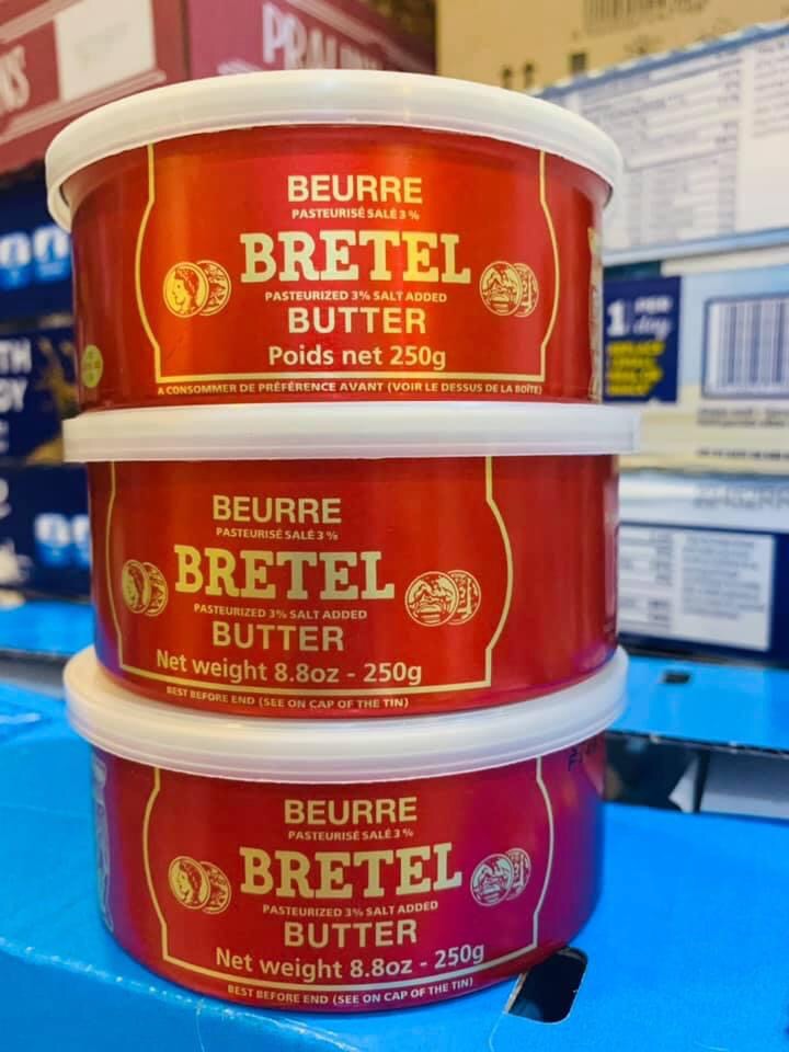 Bơ đồng tiền - bretel butter 250g / pháp