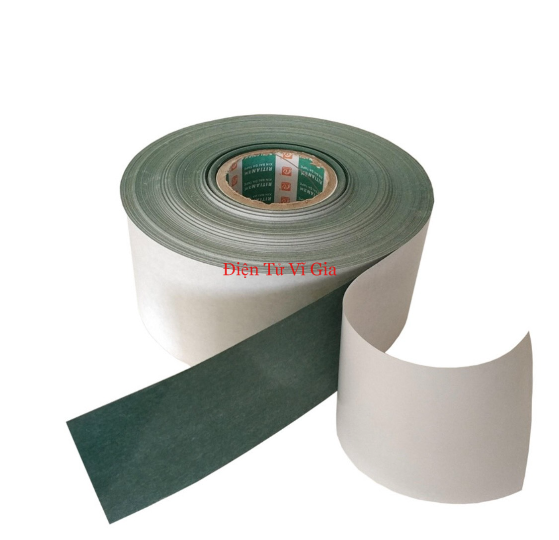Giấy dán cách nhiệt cách điện cho Cell Pin Rộng 65mm