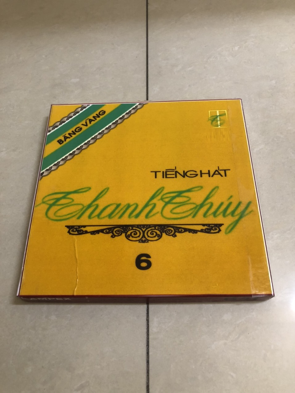 Băng cối thanh Thuý 6 Nhạc thu âm Trước 1975  In từ băng cối gốc - Chất lượng âm thanh chuẩn f1