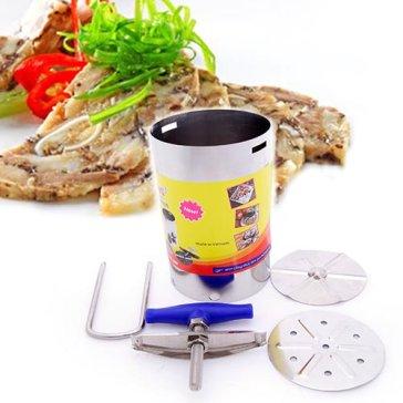 [HCM]Trọn bộ khuôn làm giò chả 0.5kg inox 304 cao cấp cực dày (hàng VN xuất khẩu loại 1)