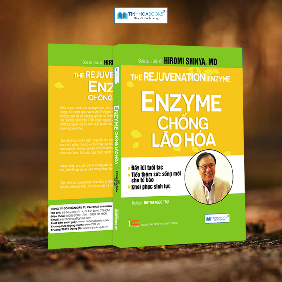 Enzyme chống lão hóa - Đẩy lùi tuổi tác, tiếp thêm sức sống mới cho tế bào, khôi phục sinh lực