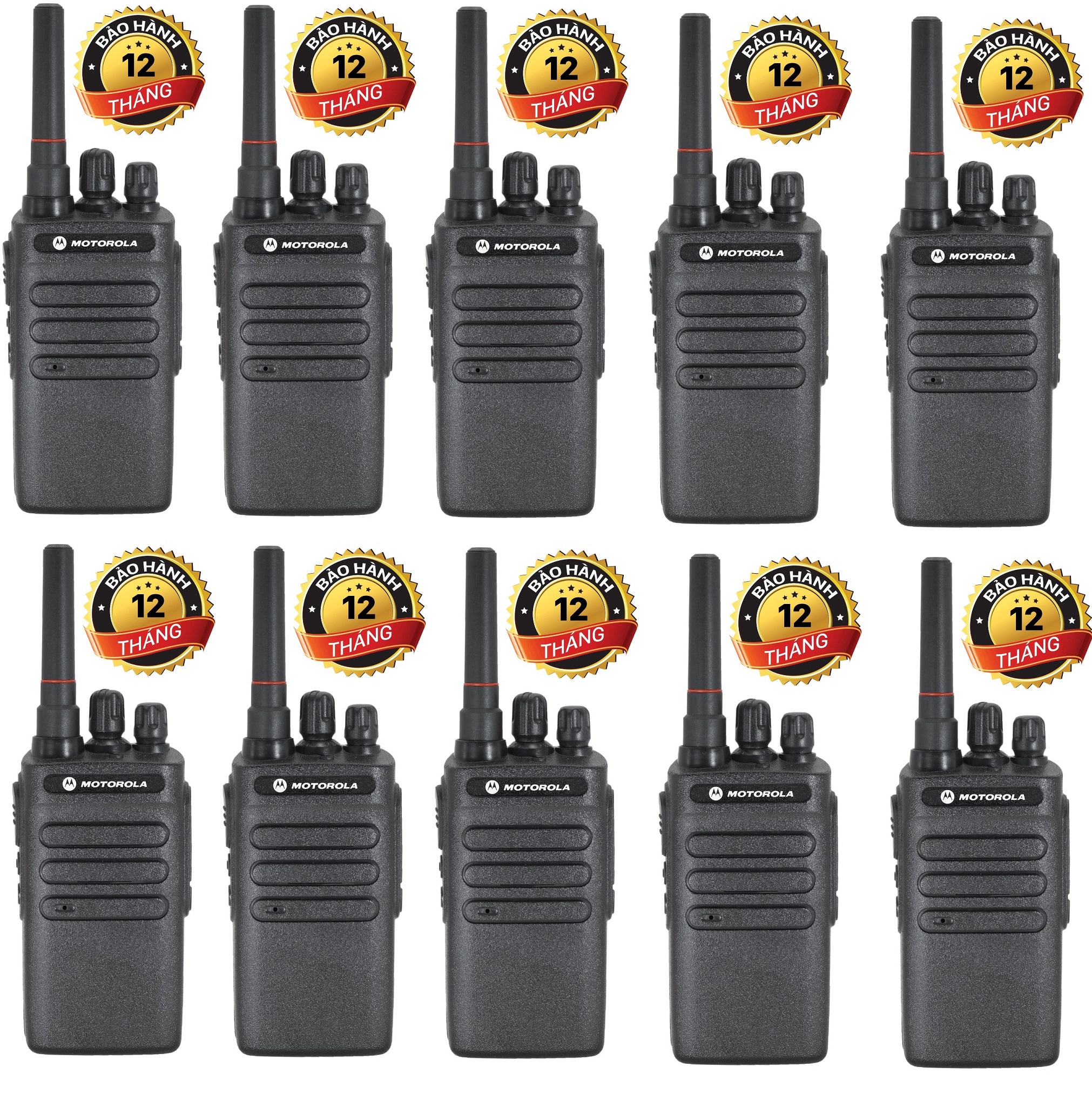[Trả góp 0%]Bộ 10 Bộ đàm nhỏ gọn Motorola VX938(Anten ngắn Pin dung lượng cao sử dụng trên 15 tiếng Loa chống từ tính Cự ly liên lạc xa)