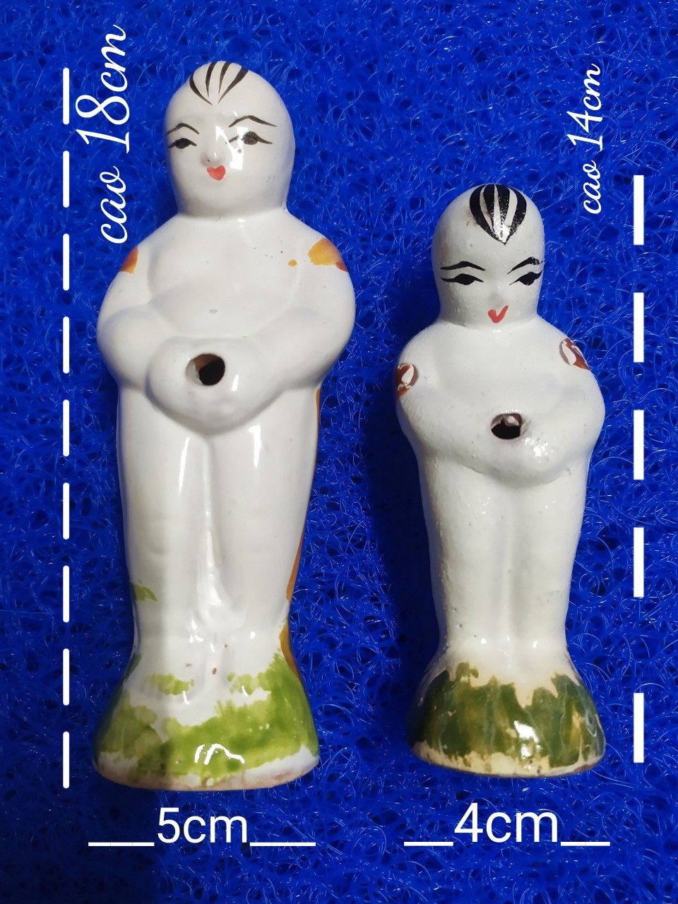 [ Chọn size] Cậu Bé Tè Sủi Oxi (Sứ Tráng Men) Trang Trí Hòn Non Bộ Tháp Nước.