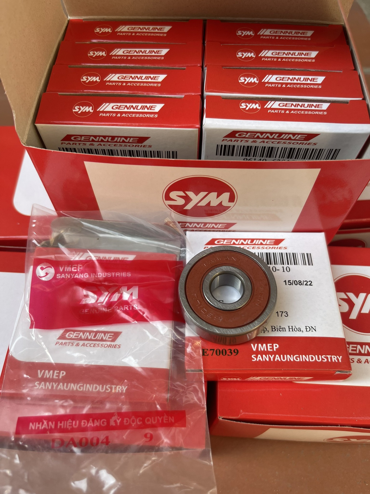 Vòng bi hãng SYM dành cho xe máy cao cấp