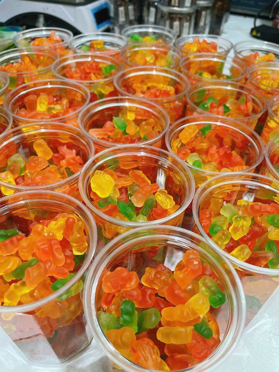Kẹo dẻo chip chip nhiều màu sắc loại 400gr