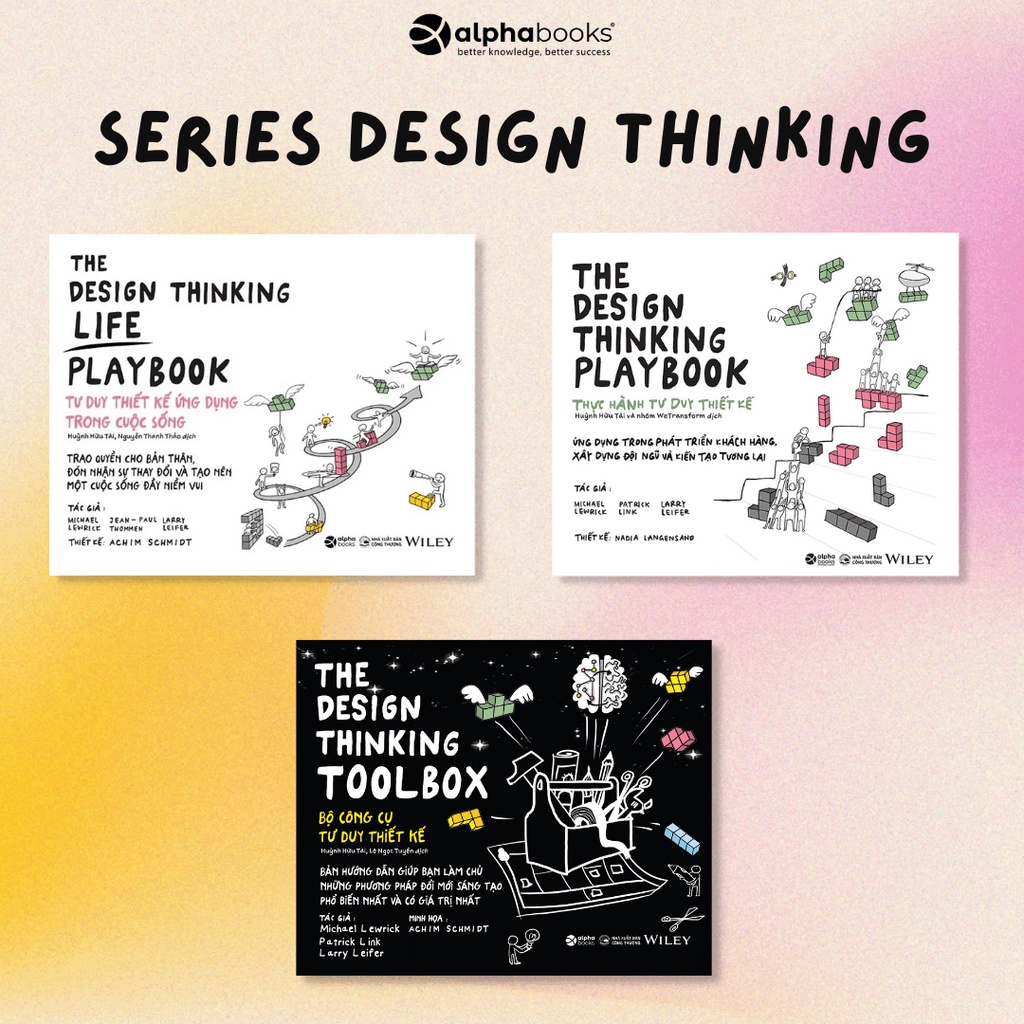 Sách - Combo The design thinking playbook + The design thinking life
