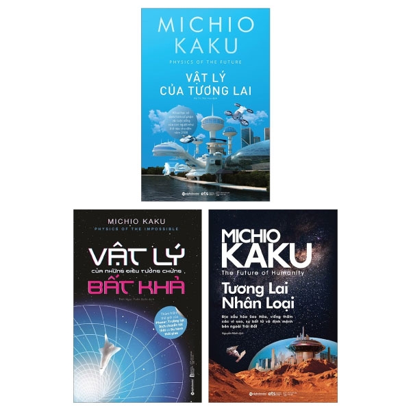 Fahasa - combo sách hay vật lý của những điều tưởng chừng bất khả + vật lý của tương lai + tương lai nhân loại