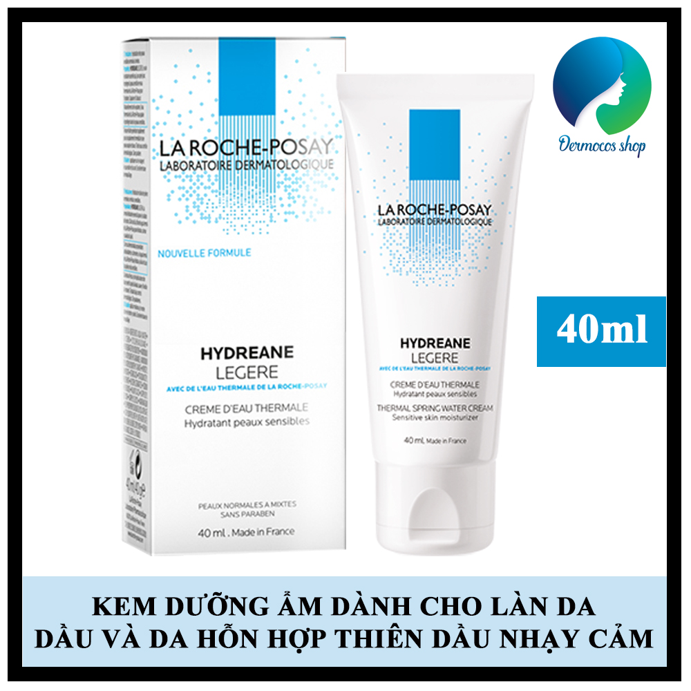 Kem dưỡng ẩm LA ROCHE-POSAY HYDREANE LEGERE dành cho làn da thường, da dầu hoặc da hỗn hợp thiên dầu nhạy cảm 40ml - DMCMP112