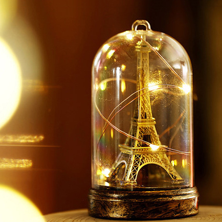 Đèn ngủ đom đóm tháp eiffel trang trí phòng ngủ bàn làm việc phòng khách màu ngẫu nhiên quà tặng sinh nhật giáng sinh