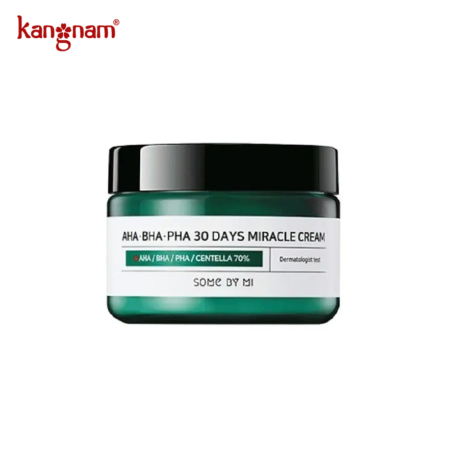 [HCM]Kem Dưỡng Giảm Mụn Some By Mi AHA-BHA-PHA 30 Days Miracle Cream 50ml giảm mụn chống oxy hóa cải thiện làn da gặp kích ứng