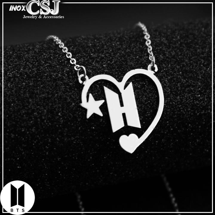 [HCM]DÂY CHUYỀN INOX BTS NHÓM NHẠC KPOP HÀN QUỐC đẹp không đen