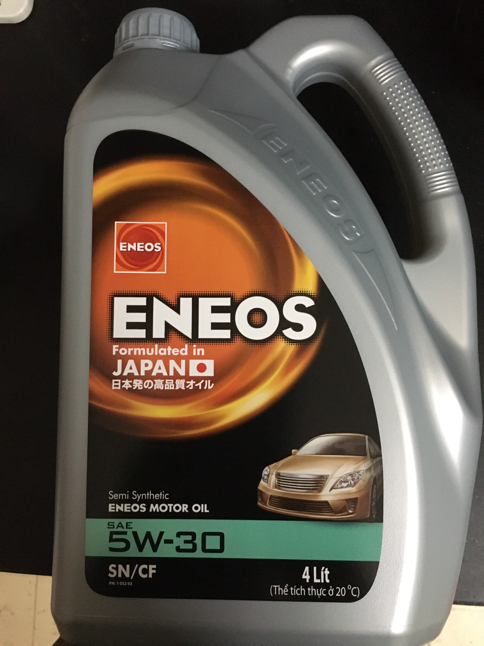 [HN] Dầu nhớt Ôtô Eneos 5w30/10w40/15w40 can 4L/Hàng chính hãng Eneos