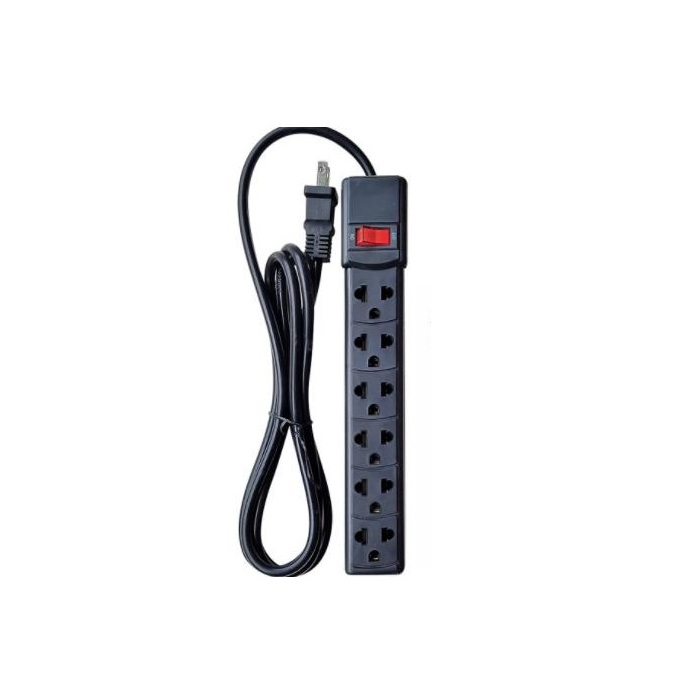 Ổ cắm điện dài 6 lỗ Nakagami chất lượng cao công nghệ Nhật Bản - Dây 2m | Vạn Phát Store