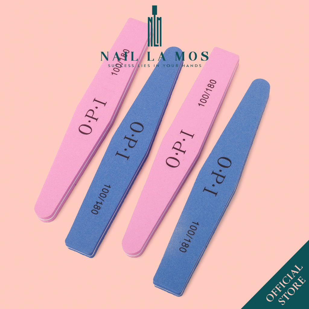 Phao dũa móng tay mịn O.P.I - Buffer lục giác mài mịn móng chuyên dụng cho làm nail