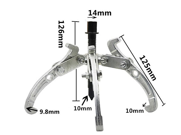 Cảo 3 chấu 6 inch total thtgp366