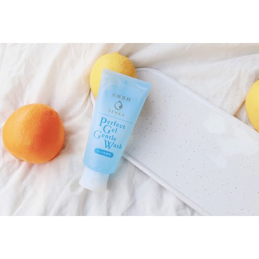 Sữa rửa mặt dịu nhẹ senka perfect gel gentle wash 100g cam kết sản phẩm đúng mô tả chất lượng đảm bảo an toàn đến sức khỏe người sử dụng