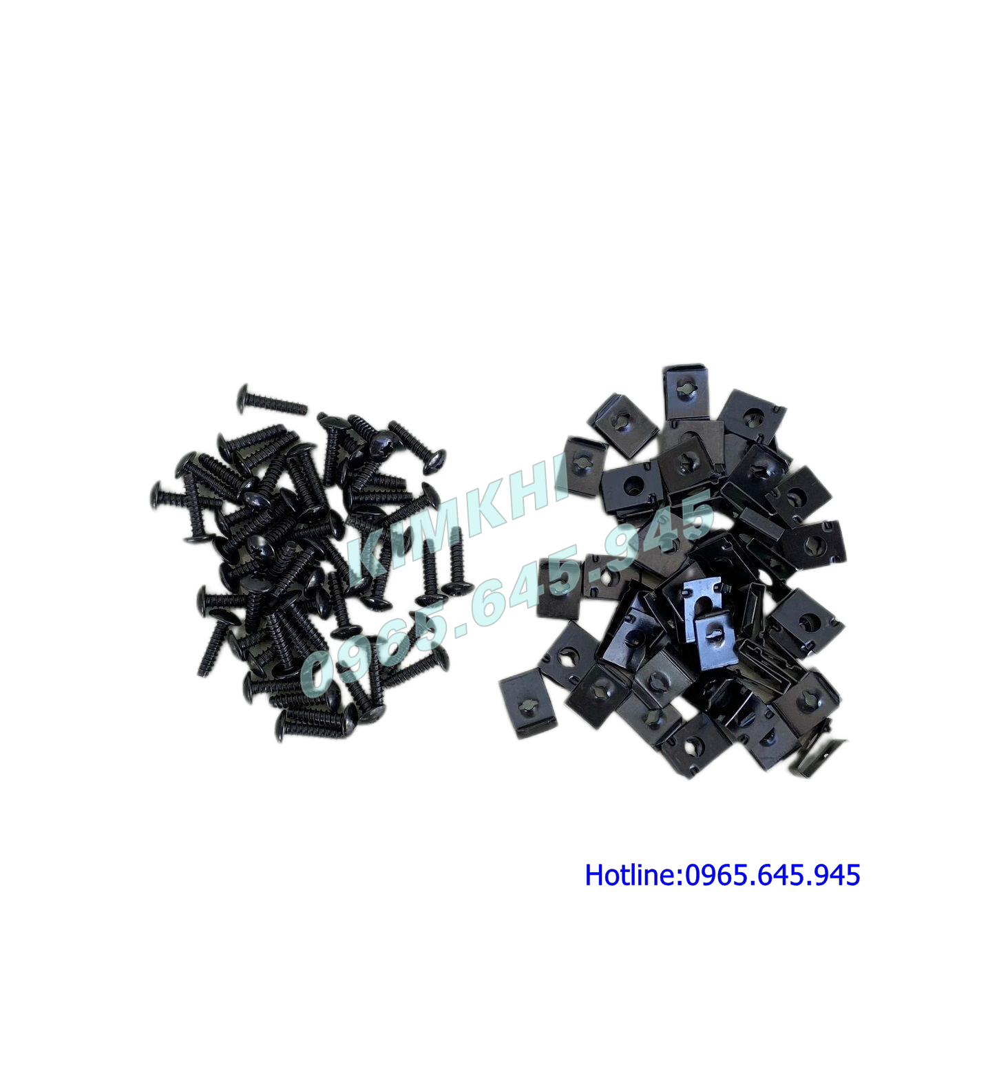 Kẹp xoắn vặn ốc-Vít xoắn 4 ly 50 con
