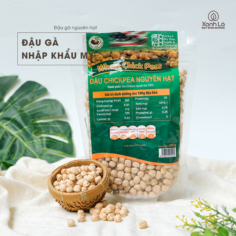 Đậu gà sạch không biến đổi gen La'zen nhập khẩu Mỹ