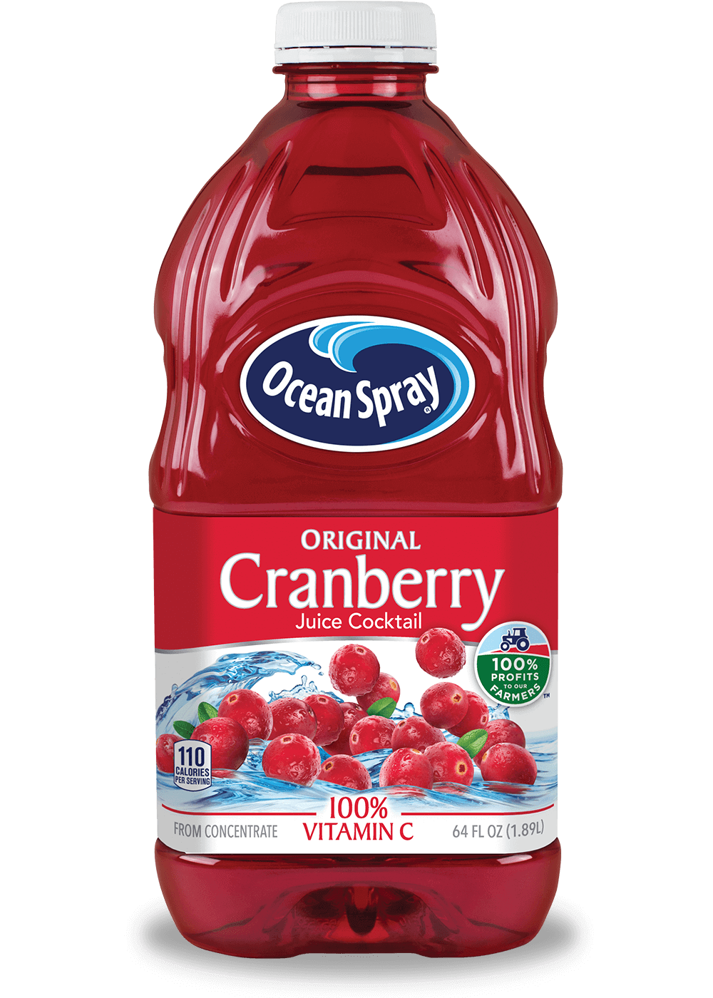 Nước Ép Nam Việt Quất Hữu Cơ Ocean Spray Cranberry Juice 1.89L Nước Ép Nam