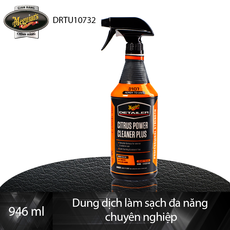 Meguiar's Dung dịch làm sạch đa năng chuyên nghiệp cho ô tô - Citrus power cleaner plus DRTU10732