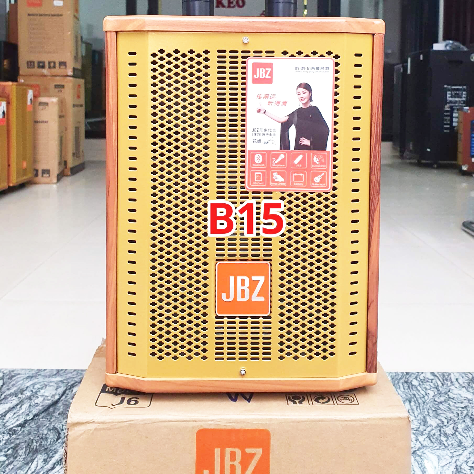Loa kéo di động jbz j6