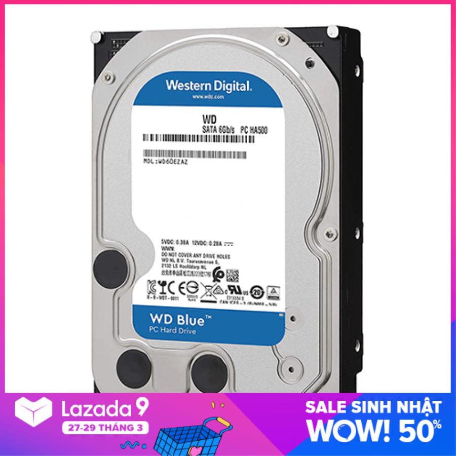 Ổ cứng hdd wd blue sata 6gb/s 3.5 inch 4tb / 6tb - chính hãng wd - bảo hành 2 năm