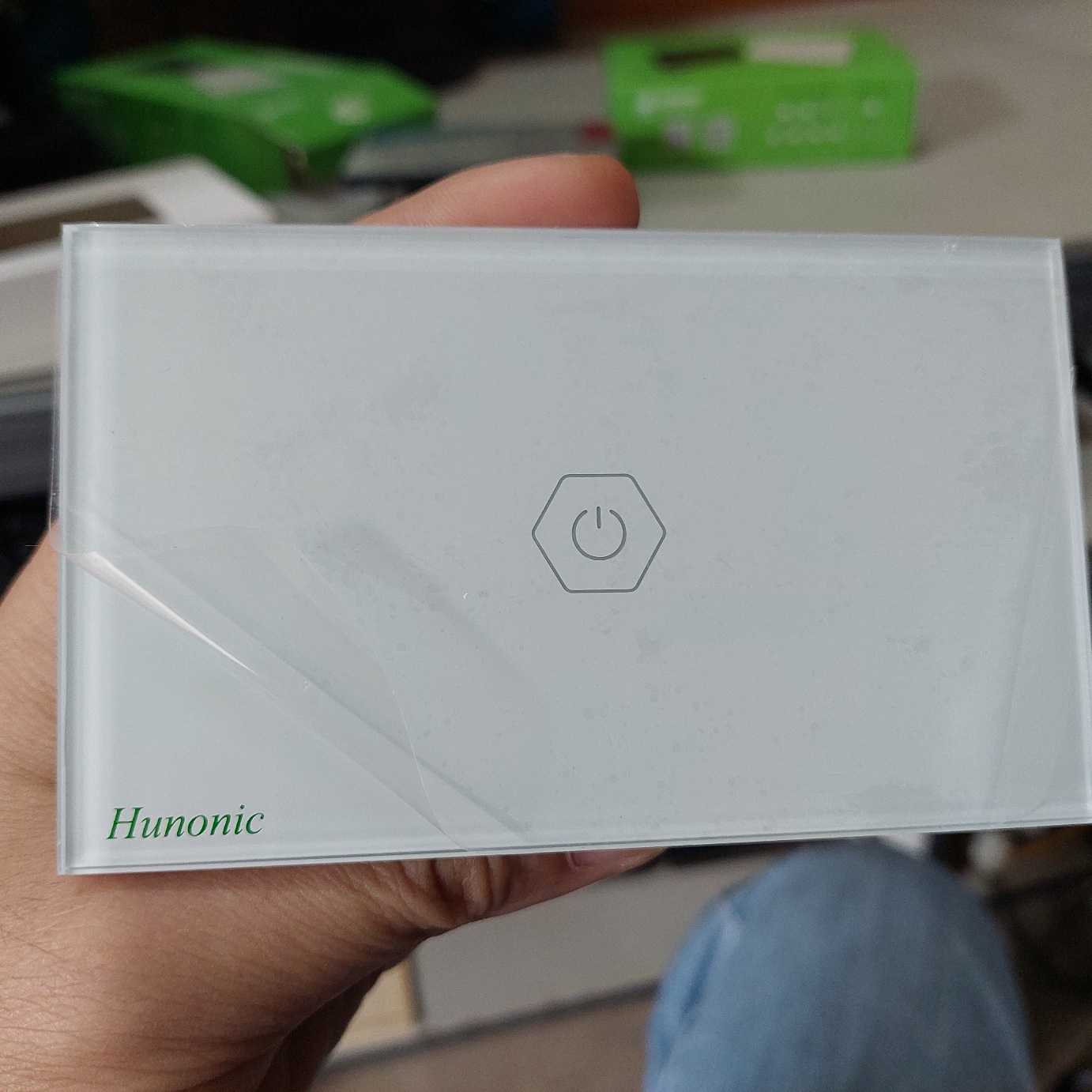 Công tắc Thông minh Hunonic Công suất lớn Wifi - Dùng cho Điều hòa, bình nóng lạnh