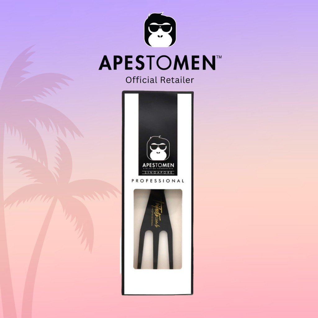 LƯỢC APESTOMEN TRIFECTA COMB - BLACK