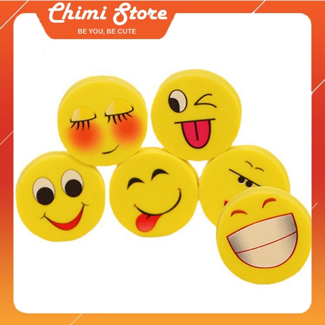 Tẩy bút chì Chimi HT024 , cục tẩy hình Stickers