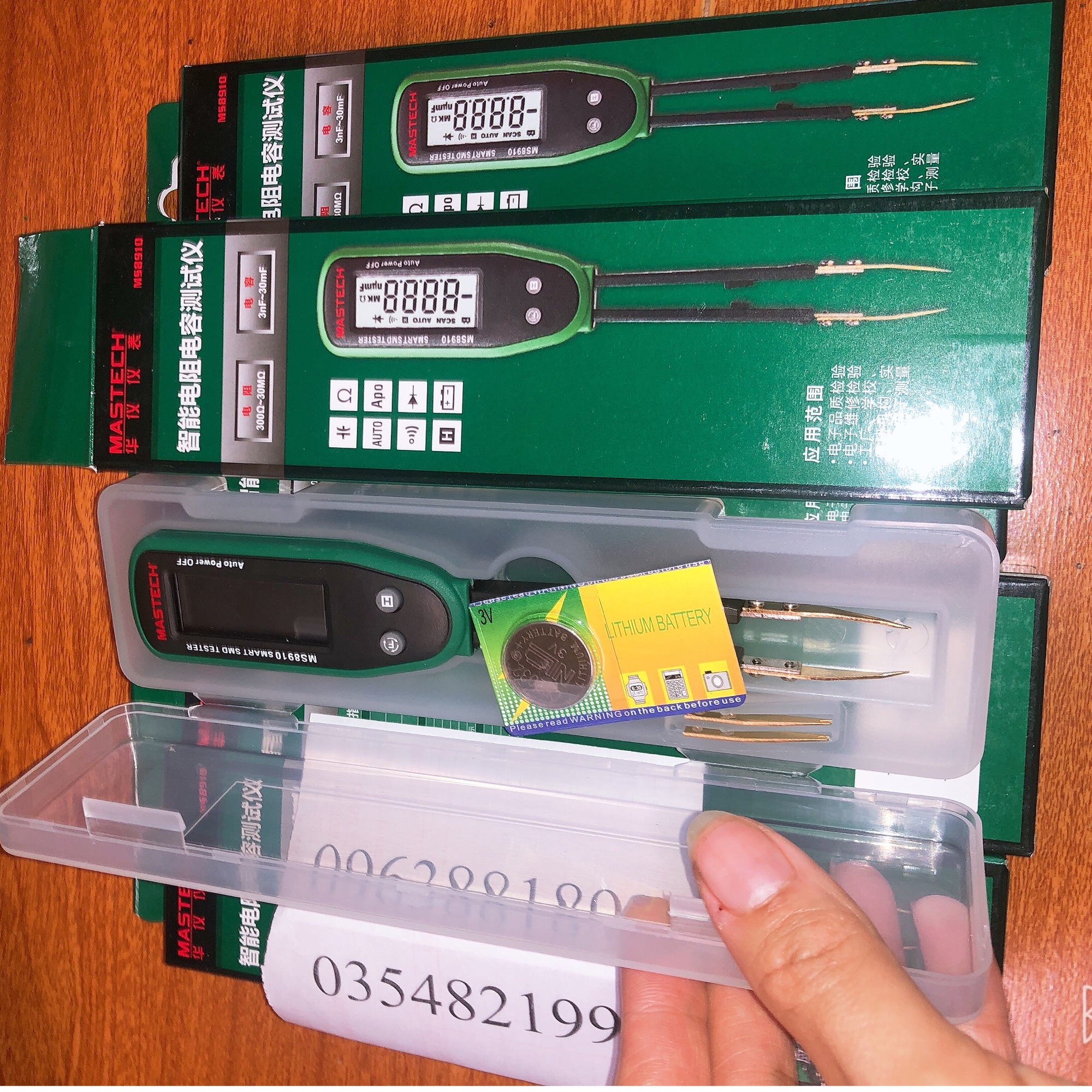 Đồng hồ đo linh kiện dán MS8910