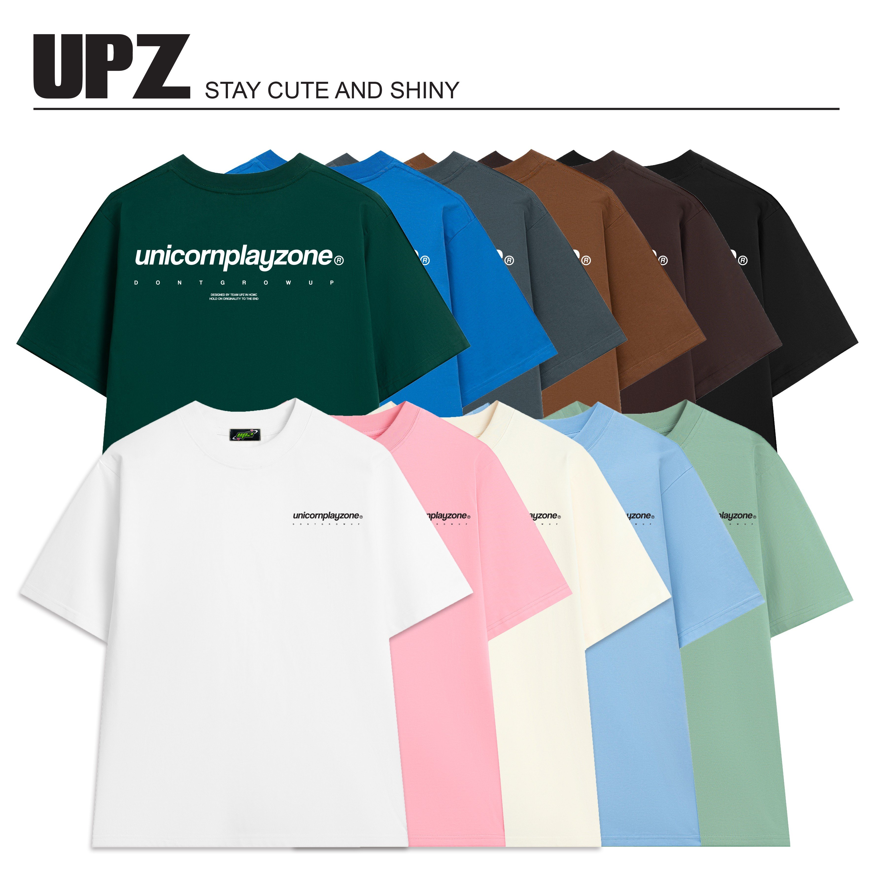Upz áo thun basic ss1