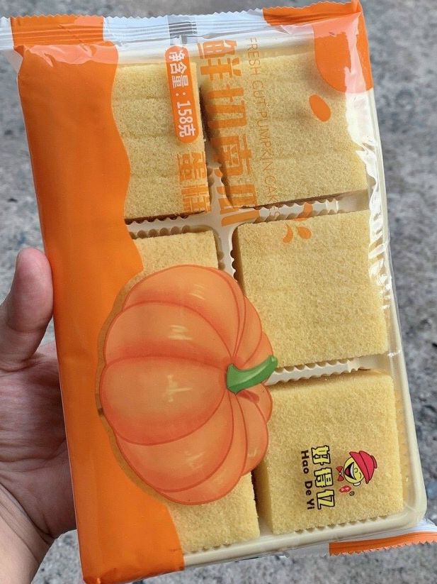 Bánh tươi Bông lan Bí Đỏ
