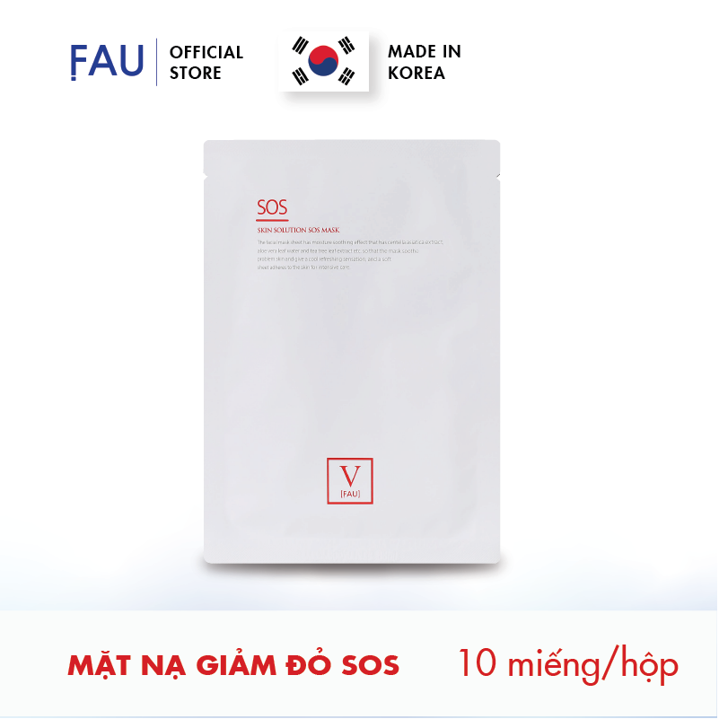 – Mặt nạ làm lạnh, làm dịu, giảm đỏ