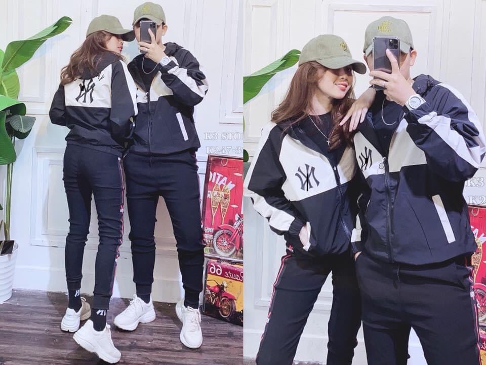 [HCM]Áo khoác dù nam nữÁo dù cặp đôi 2 lớp chống gió -chống bụi-chống nắng in chữ nổi bật thích hợp đi chơi đi học thời trang Pretty Girl DA02