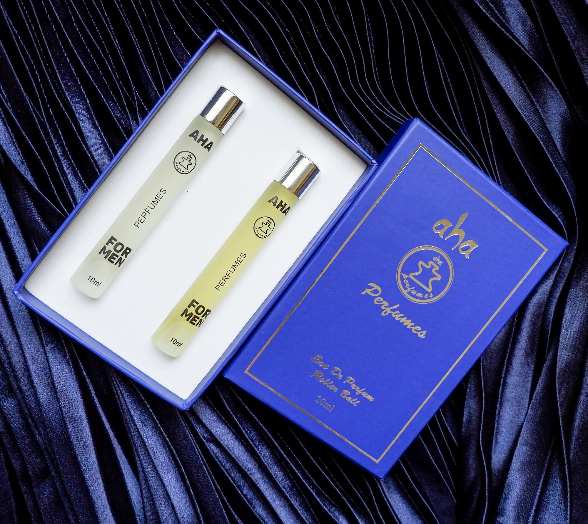 [HCM]Set 02 chai nước hoa nam AHA998 & AHA999 (Allure Sport và Bleu) AHAPERFUMES 10ML