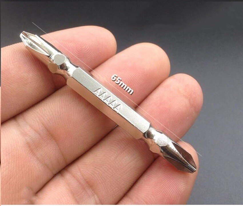 Mũi vít bake 2 đầu mũi bắt vít 1/4 ph2 dùng cho máy khoan điện máy khoan pin mạ inox 6.5cm - mũi khoan mũi vít mũi bắt vít gắn đồ