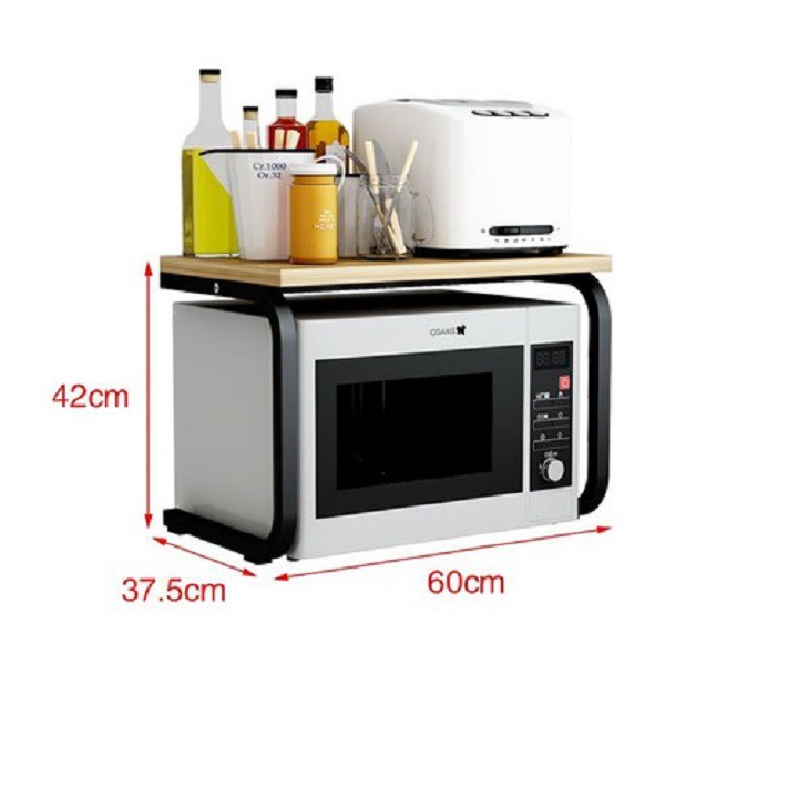 Kệ Để Lò Vi Sóng, Lò Nướng 2 Tầng chữ C siêu đẹp