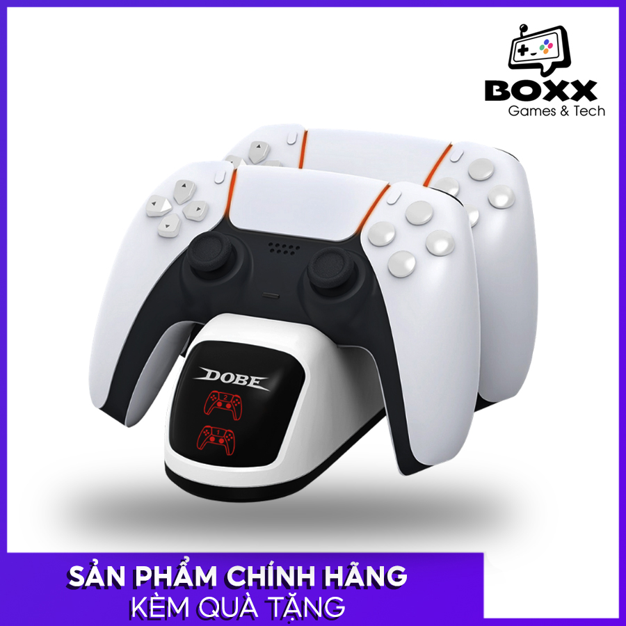 Đế sạc tay cầm PS5 DualSense PlayStation 5 Dock sạc nhanh cho tay cầm PS5