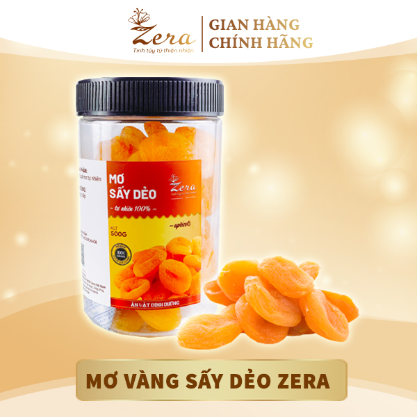 Mơ vàng sấy dẻo úc không đường thơm ngon tư nhiên