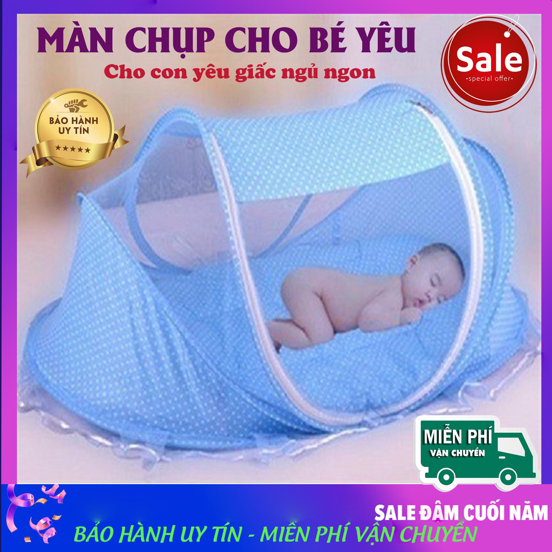 Màn chụp chống muỗi cho bé, Màn chống muỗi êm ái cho bé yêu, Màn chống muỗi bảo vệ an toàn cho bé. Giúp bé ngủ ngon và tránh bị muỗi đốt. Mua ngay để được nhận ưu đãi. Bảo hành uy tín.